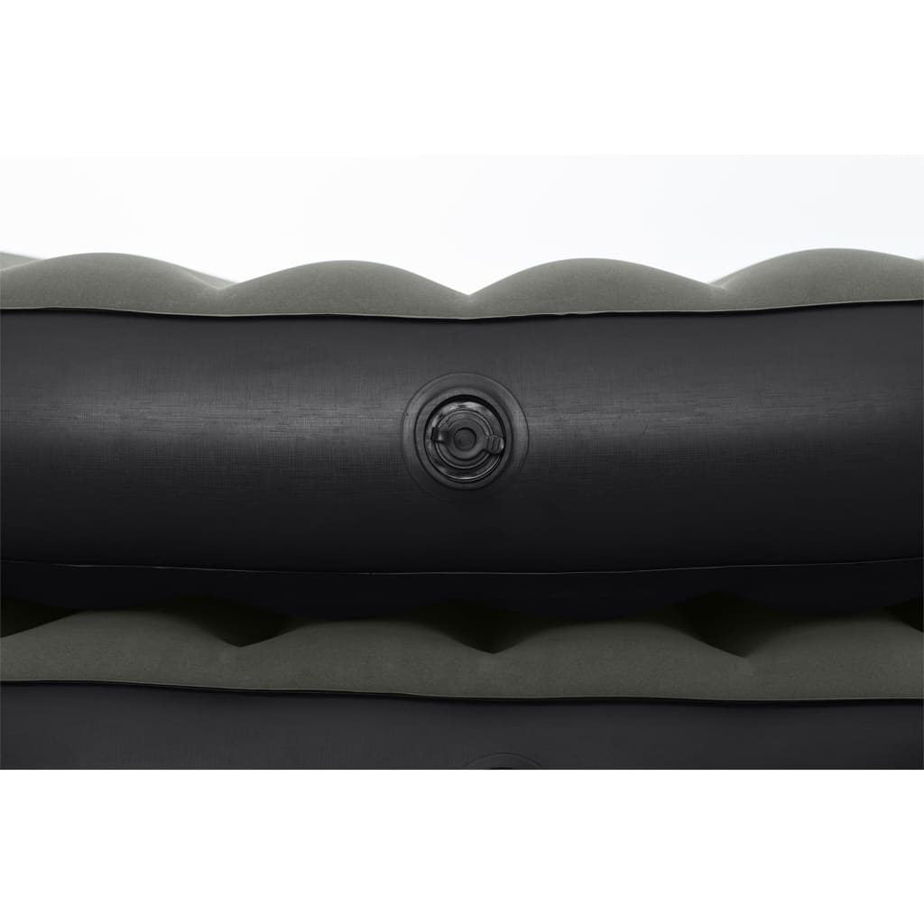 Bestway Nadmuchiwany materac 3-w-1, czarno-szary, 188x99x25 cm