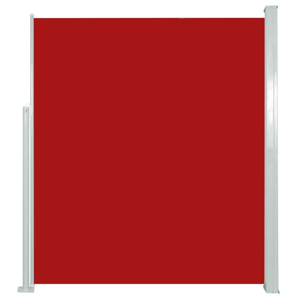vidaXL Markiza boczna na taras, 180 x 300 cm, czerwona