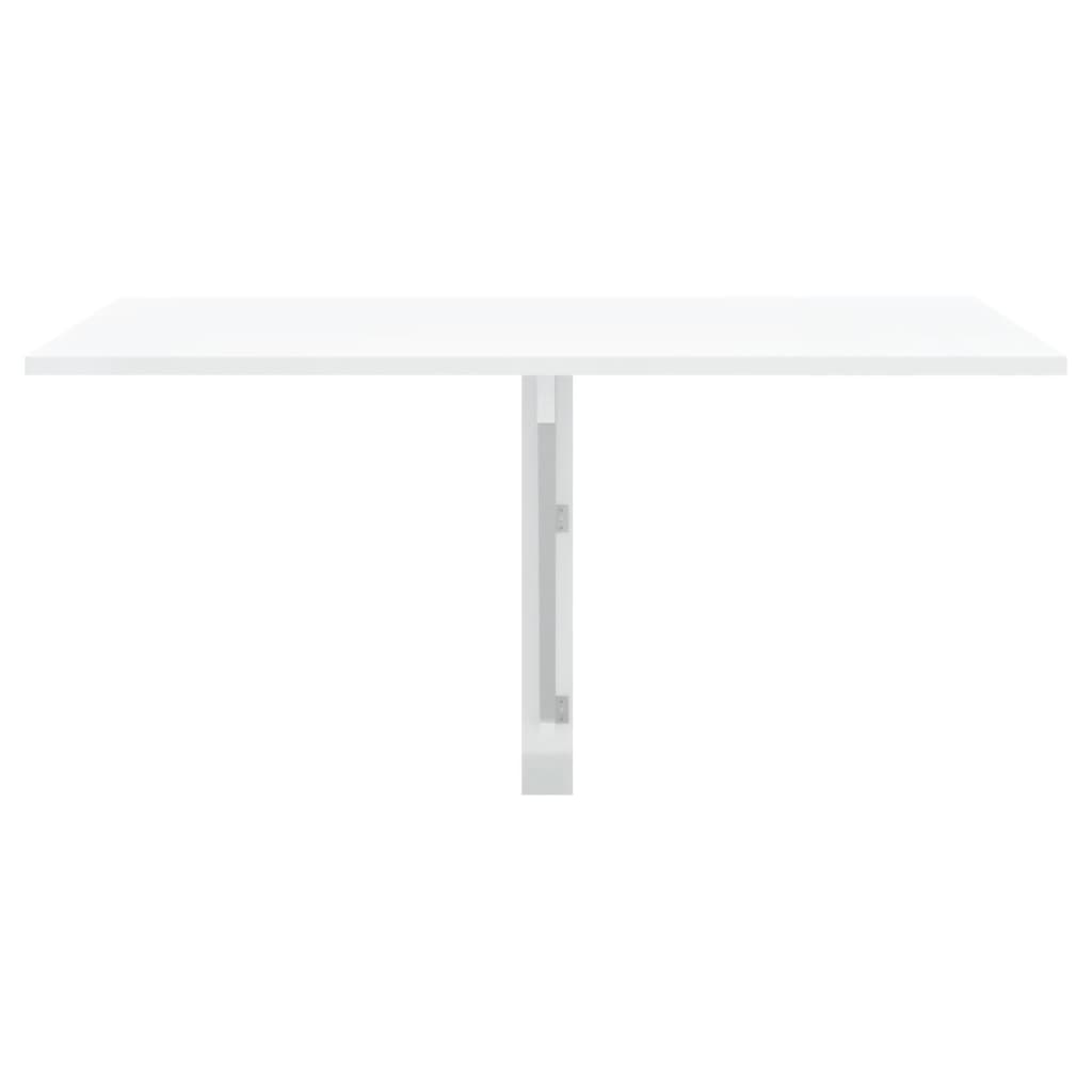 vidaXL Składany stolik kawowy, biały o wysokim połysku, 100x60x56 cm