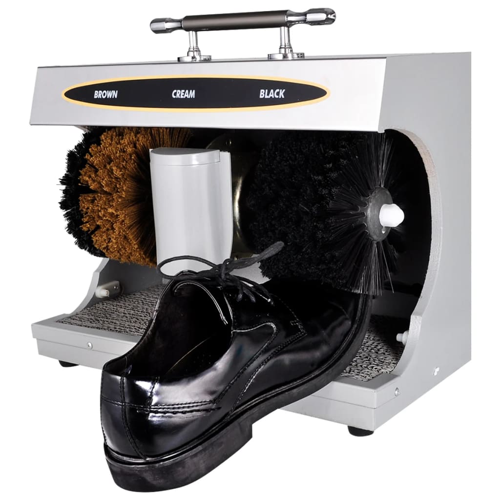 vidaXL Elektryczna maszyna do czyszczenia butów, polerka