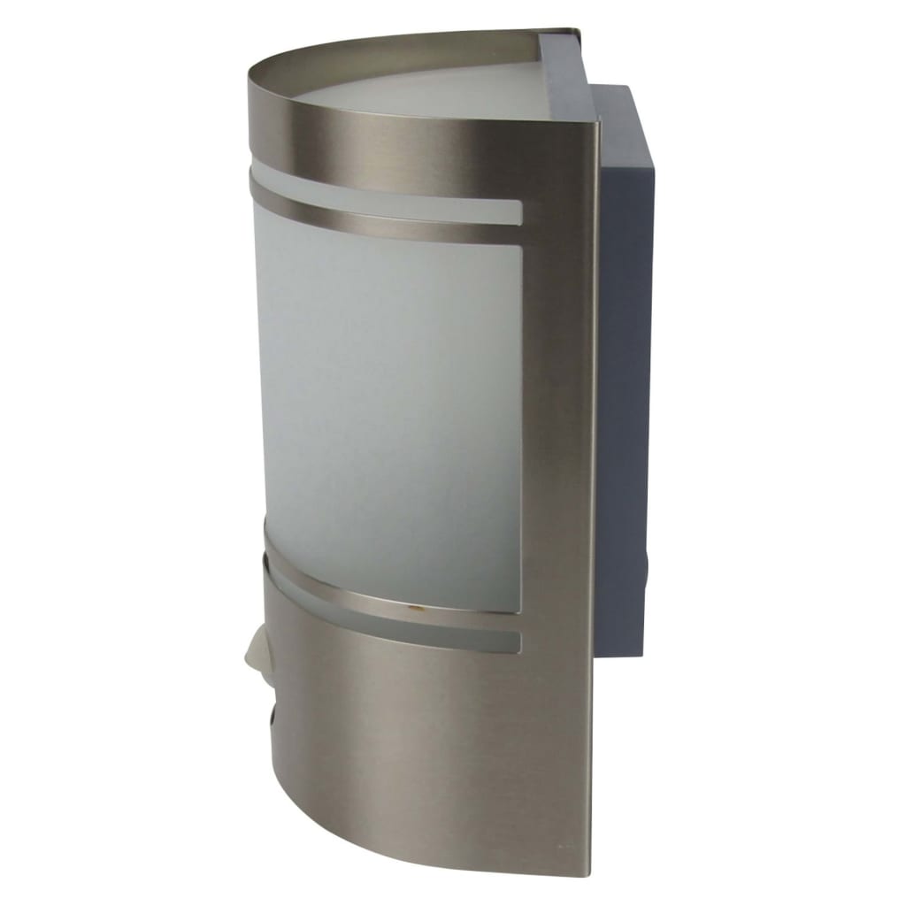 Smartwares Zewnętrzna lampa ścienna, czujnik, 14x20x10,5 cm, srebrna
