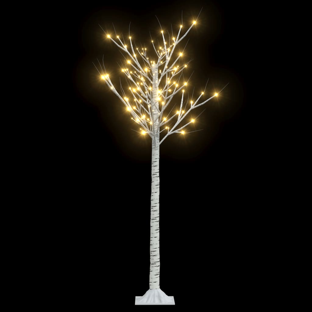 vidaXL Wierzba z oświetleniem, 140 ciepłych białych LED, 1,5 m