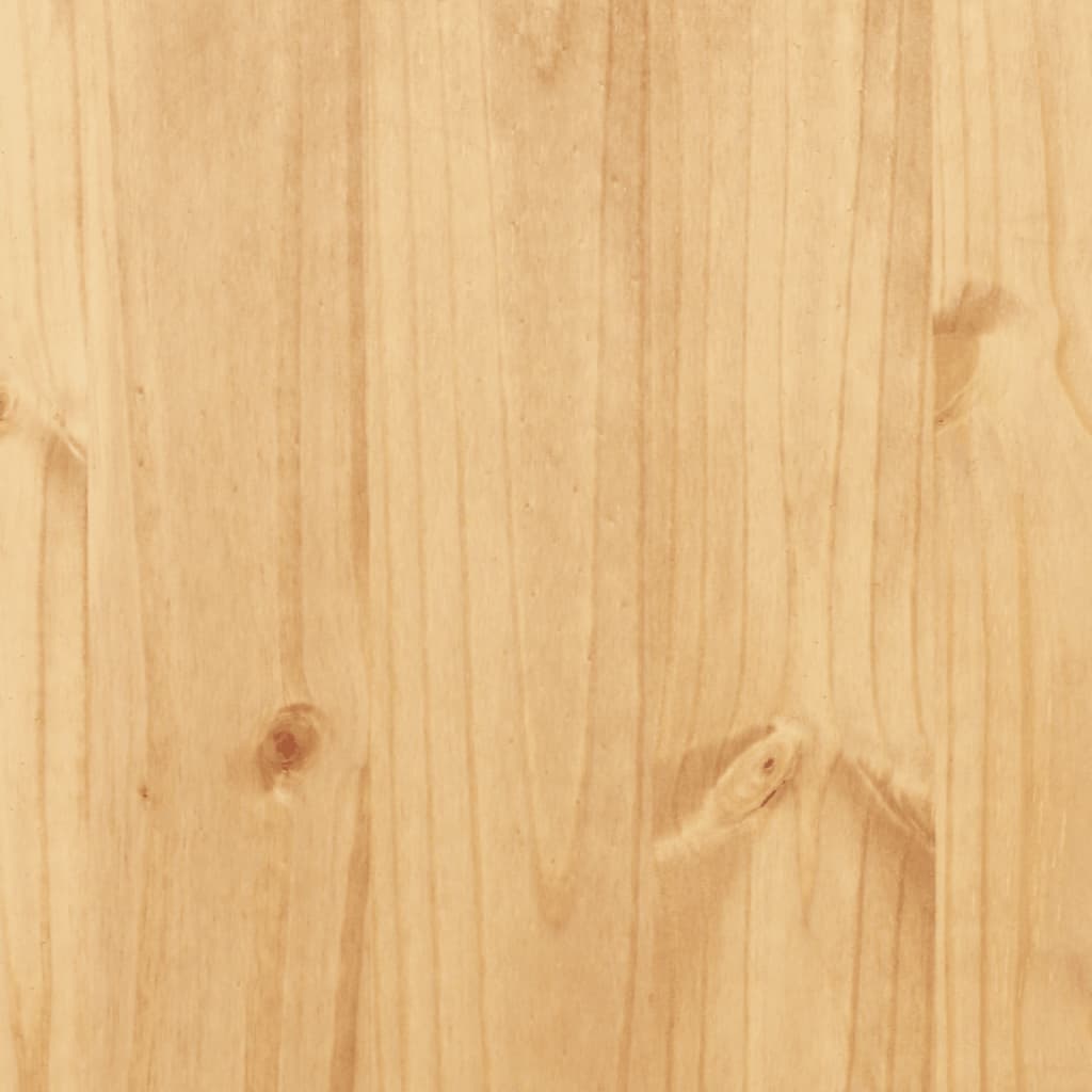vidaXL Kredens Corona, brąz, 112x43x196 cm, drewno sosny meksykańskiej
