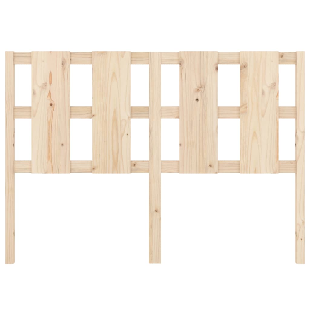 vidaXL Wezgłowie łóżka, 145,5x4x100 cm, lite drewno sosnowe