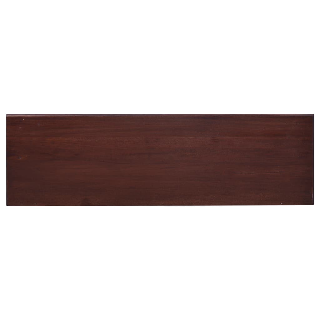 vidaXL Szafka pod TV, klasyczny brąz, 100x30x45 cm, drewno mahoniowe