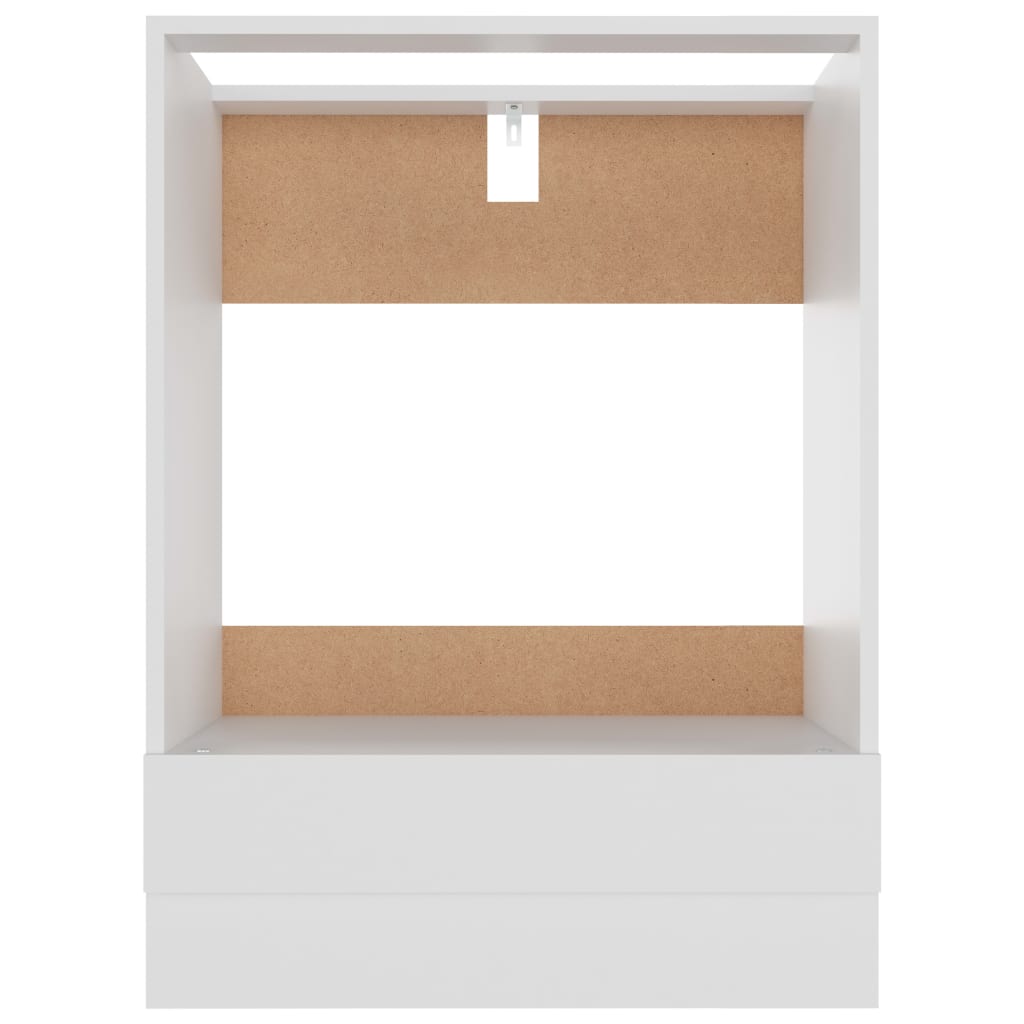 vidaXL Szafka kuchenna, biała, 60x46x81,5 cm, materiał drewnopochodny