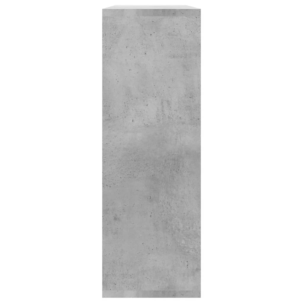 vidaXL Półki ścienne, betonowy szary, 104x20x58,5 cm