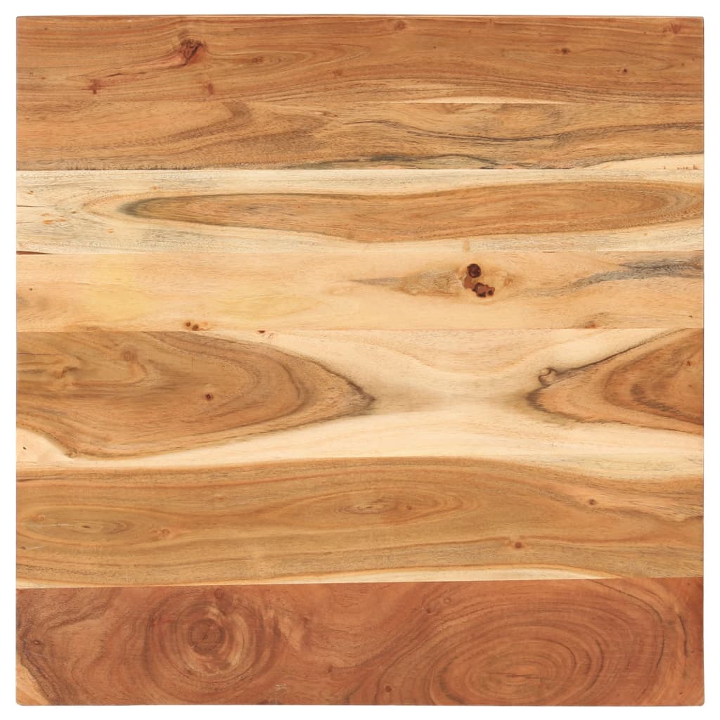 vidaXL Stolik bistro, kwadratowy, 70x70x75 cm, lite drewno akacjowe
