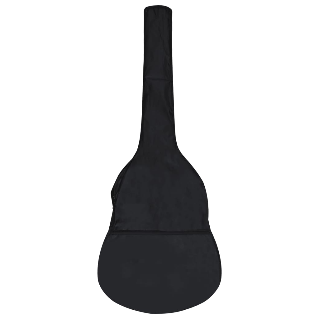 vidaXL Pokrowiec na gitarę klasyczną 1/2, czarny, 94x35 cm, tkanina