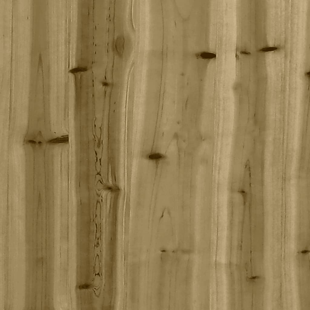 vidaXL Podnóżek ogrodowy, 62x31,5x52 cm, impregnowane drewno sosnowe