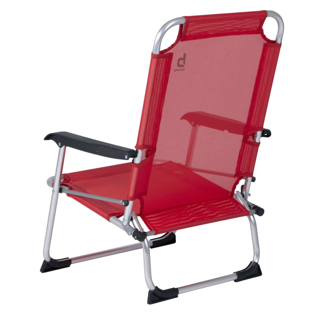 Bo-Camp Krzesło plażowe Copa Rio Lyon, czerwone