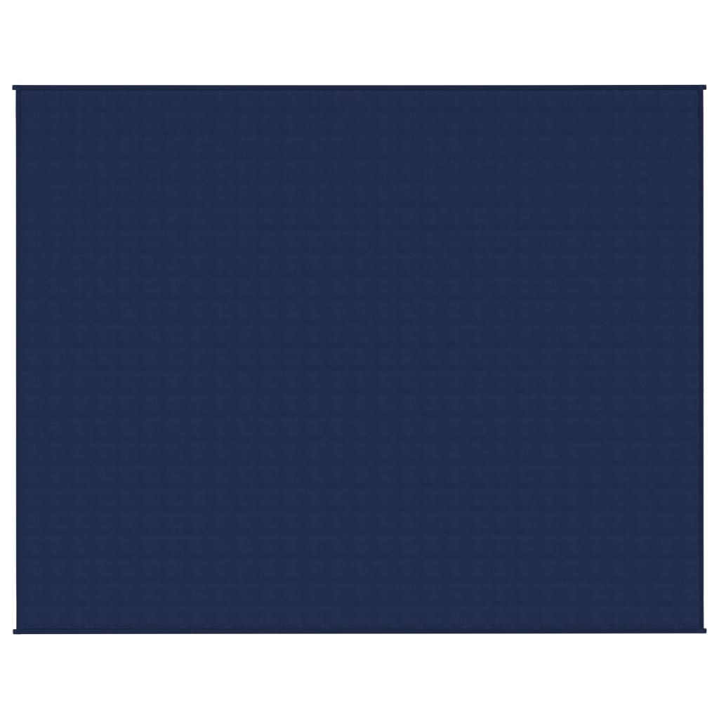 vidaXL Koc obciążeniowy, niebieski, 235x290 cm, 11 kg, tkanina