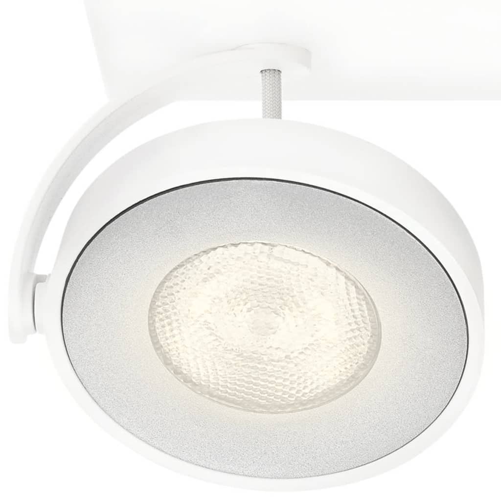 Philips myLiving Reflektor LED Clockwork, 2x4,5 W, biały, 531723116