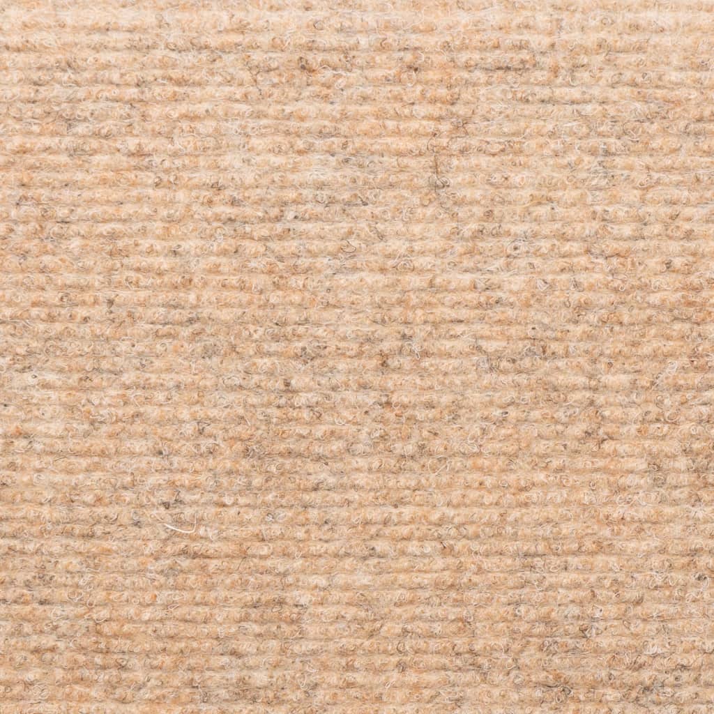 vidaXL Nakładki na schody, 5 szt., brązowe, 65x25 cm