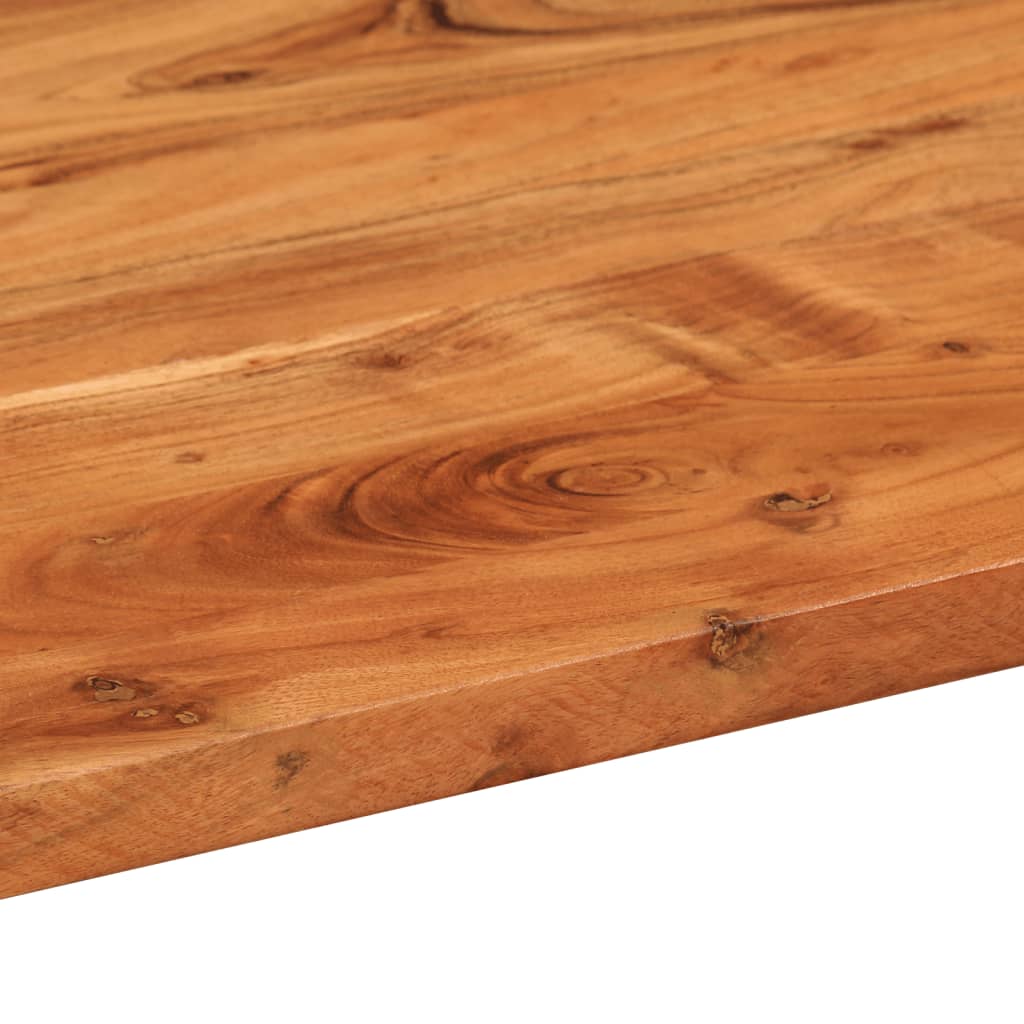 vidaXL Blat do stołu, 100x40x3,8 cm, owalny, lite drewno akacjowe