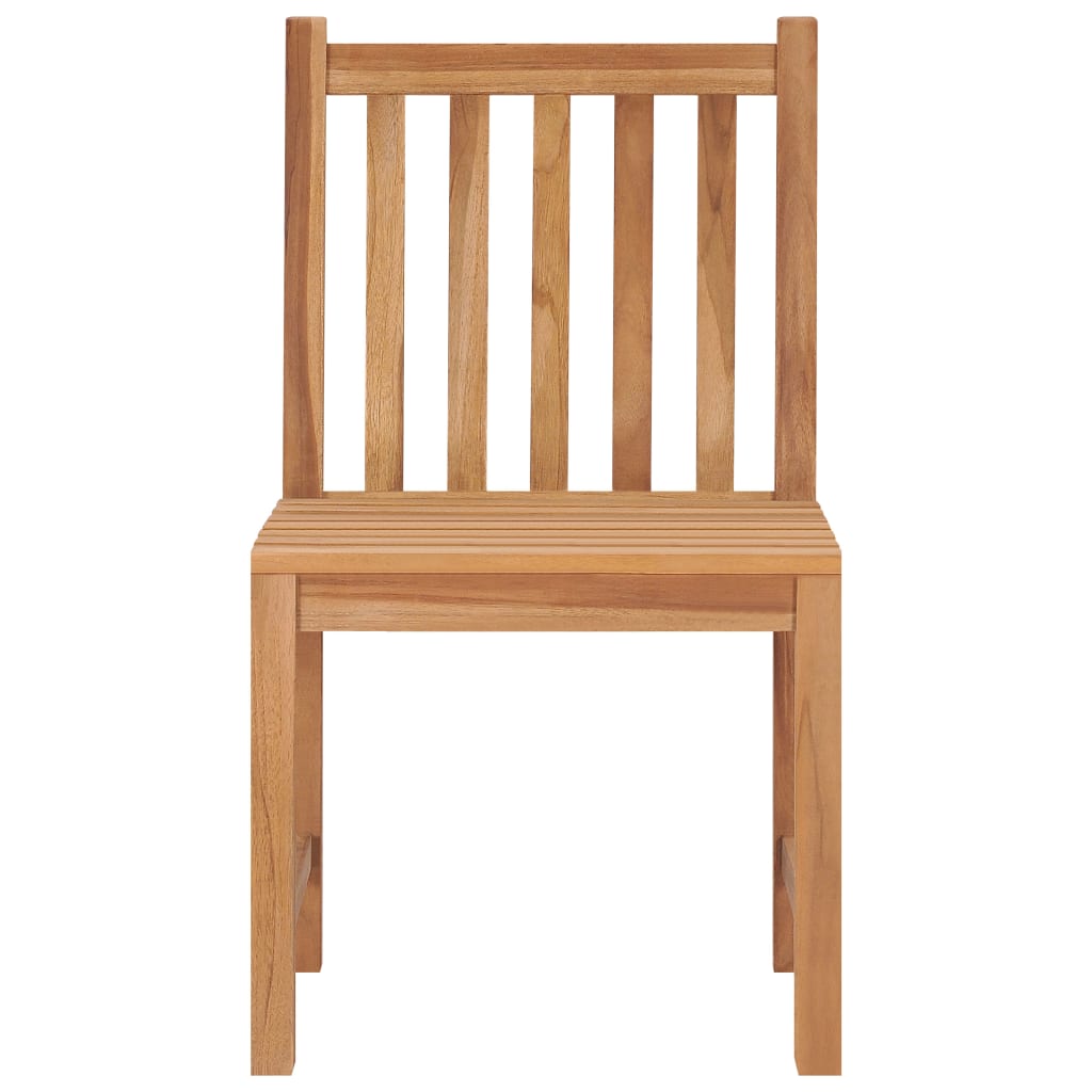 vidaXL Krzesła ogrodowe 6 szt., z poduszkami, lite drewno tekowe