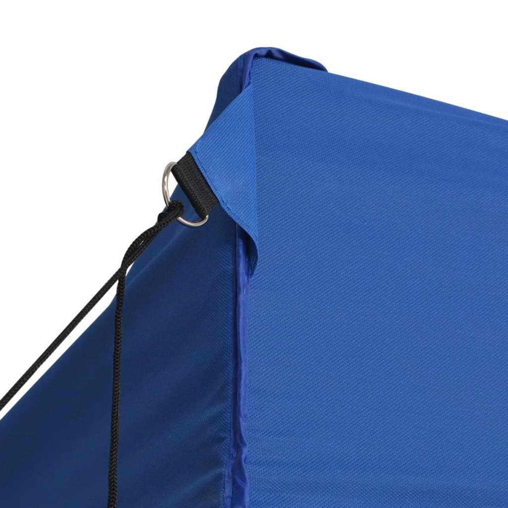 vidaXL Rozkładany namiot, pawilon z 4 ścianami, 3 x 4,5 m, niebieski