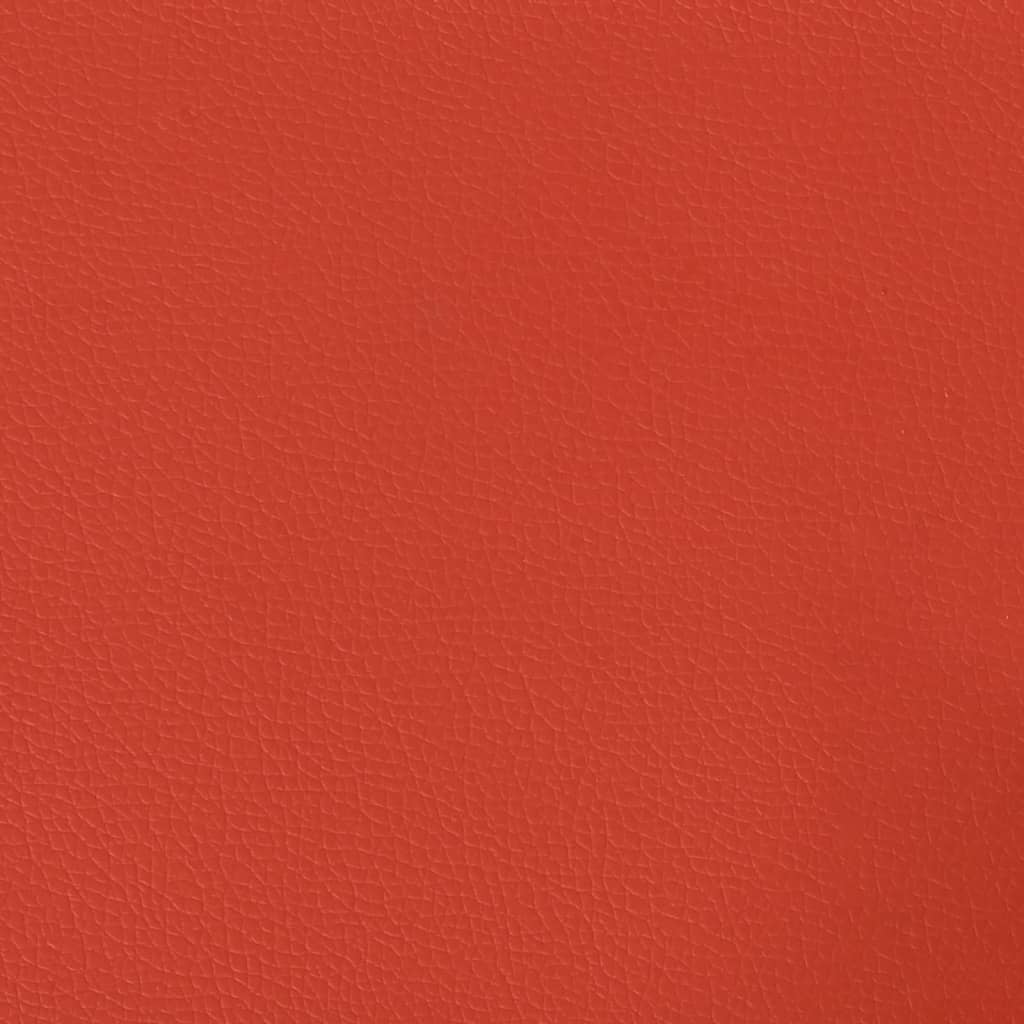 vidaXL Panele ścienne, 12 szt., czerwone, 30x30 cm, sztuczna skóra