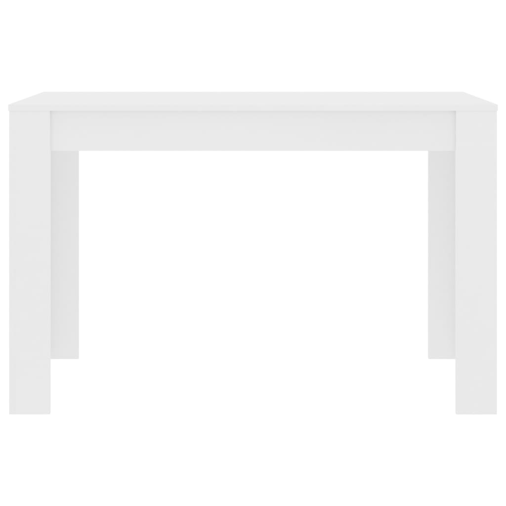 vidaXL Stół jadalniany, biały, 120x60x76 cm, płyta wiórowa