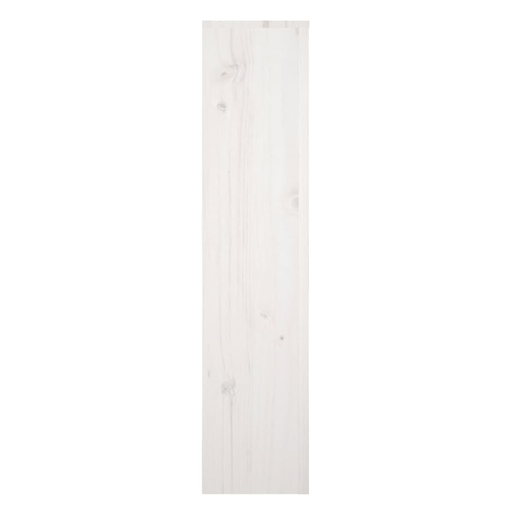 vidaXL Osłona grzejnika, biała, 169x19x84 cm, lite drewno sosnowe