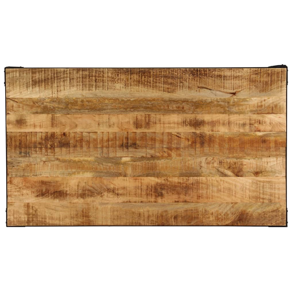 vidaXL Stół jadalniany z litego drewna mango, 140 x 80 x 76 cm