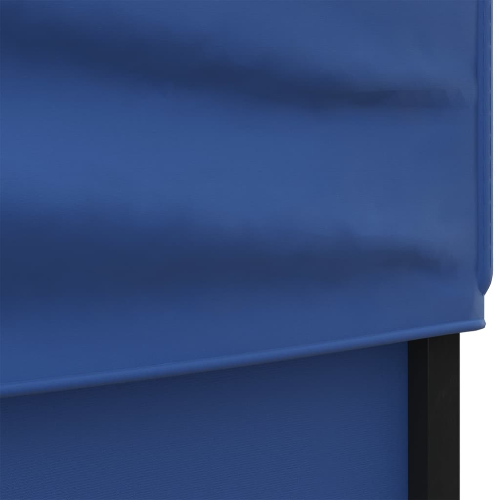 vidaXL Składany namiot imprezowy ze ściankami, niebieski, 3x3 m
