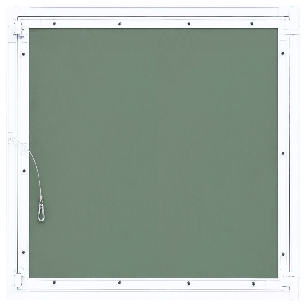 vidaXL Panel rewizyjny z aluminiową ramą i płytą z gipsu, 600x600 mm