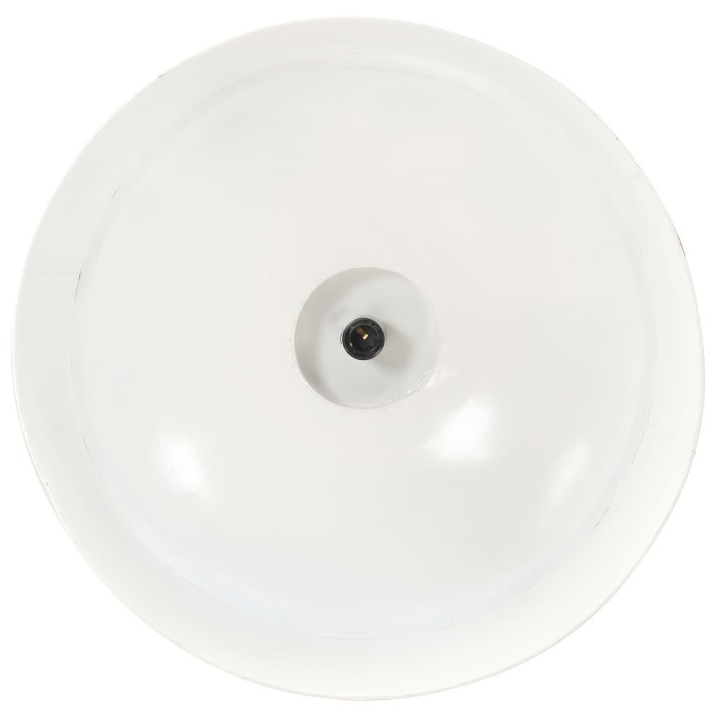 vidaXL Industrialna lampa wisząca, 58 cm, biała, E27
