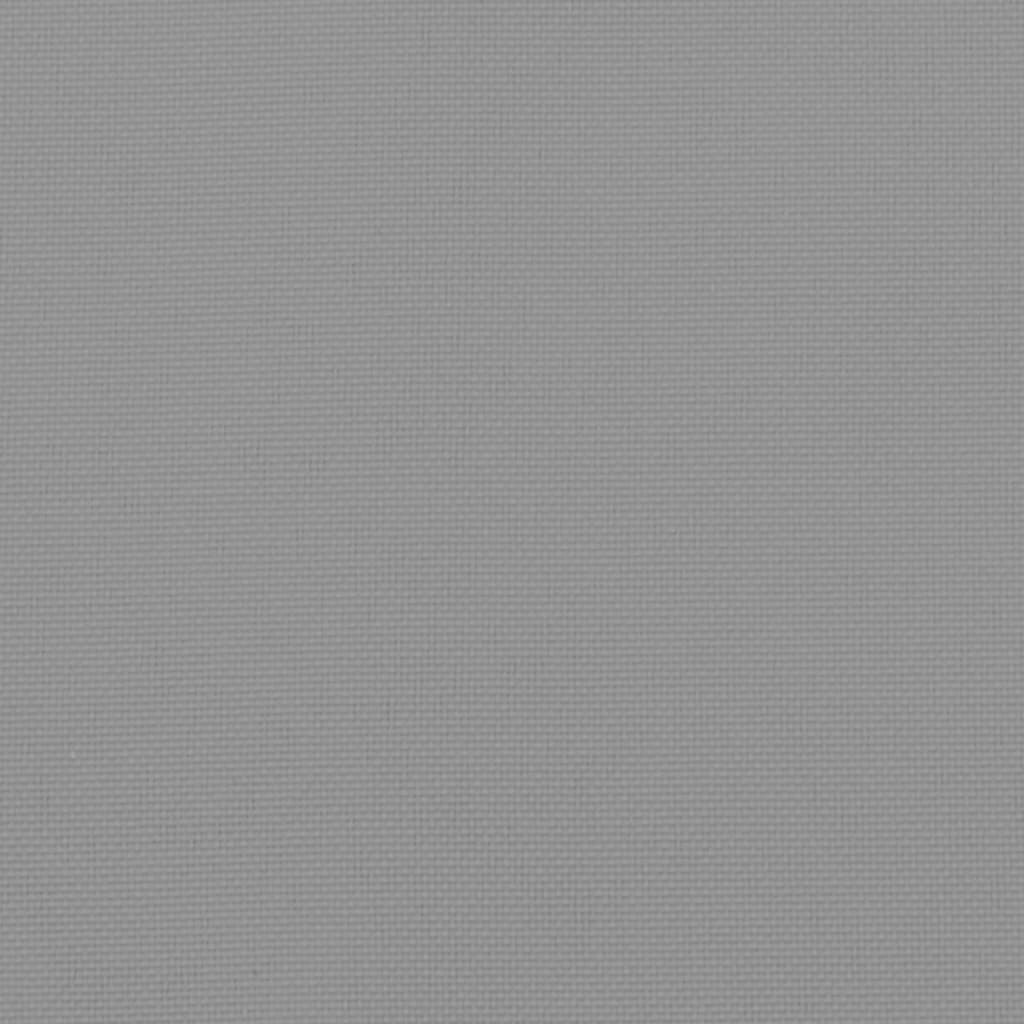 vidaXL Poduszka na ławkę ogrodową, szara, 180x50x3 cm, tkanina Oxford
