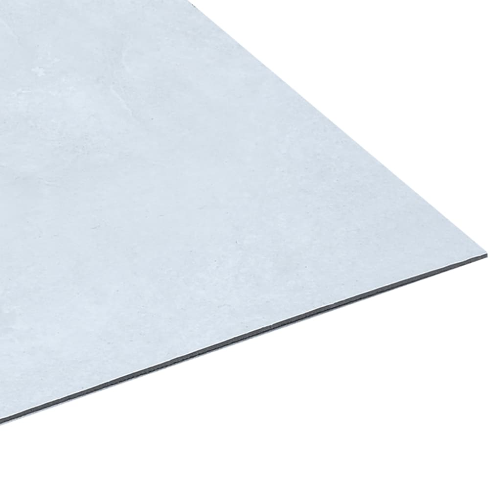 vidaXL Samoprzylepne panele podłogowe, 5,11 m², PVC, biały marmur