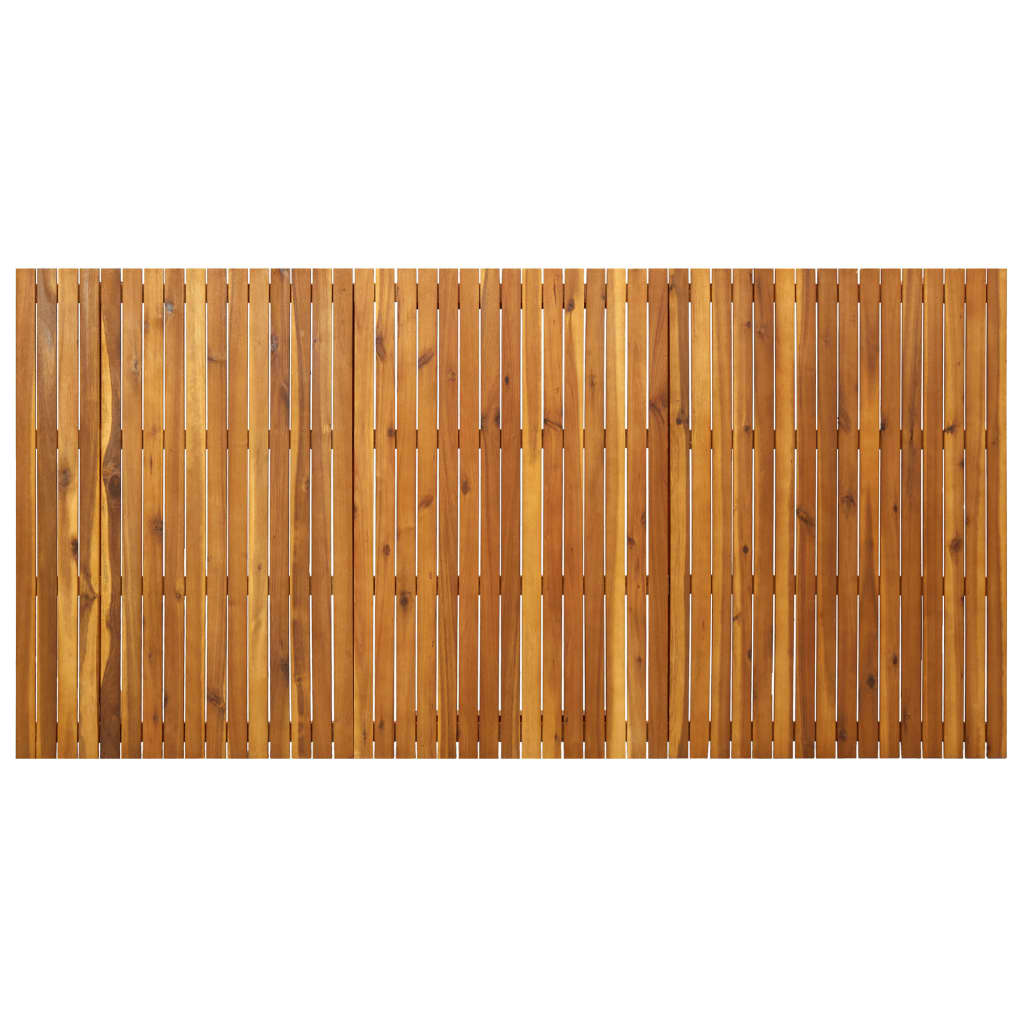 vidaXL Stół ogrodowy, 201,5 x 100 x 75 cm, lite drewno akacjowe