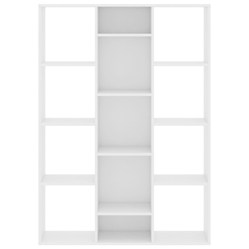 vidaXL Przegroda/regał, biały, 100x24x140 cm, materiał drewnopochodny