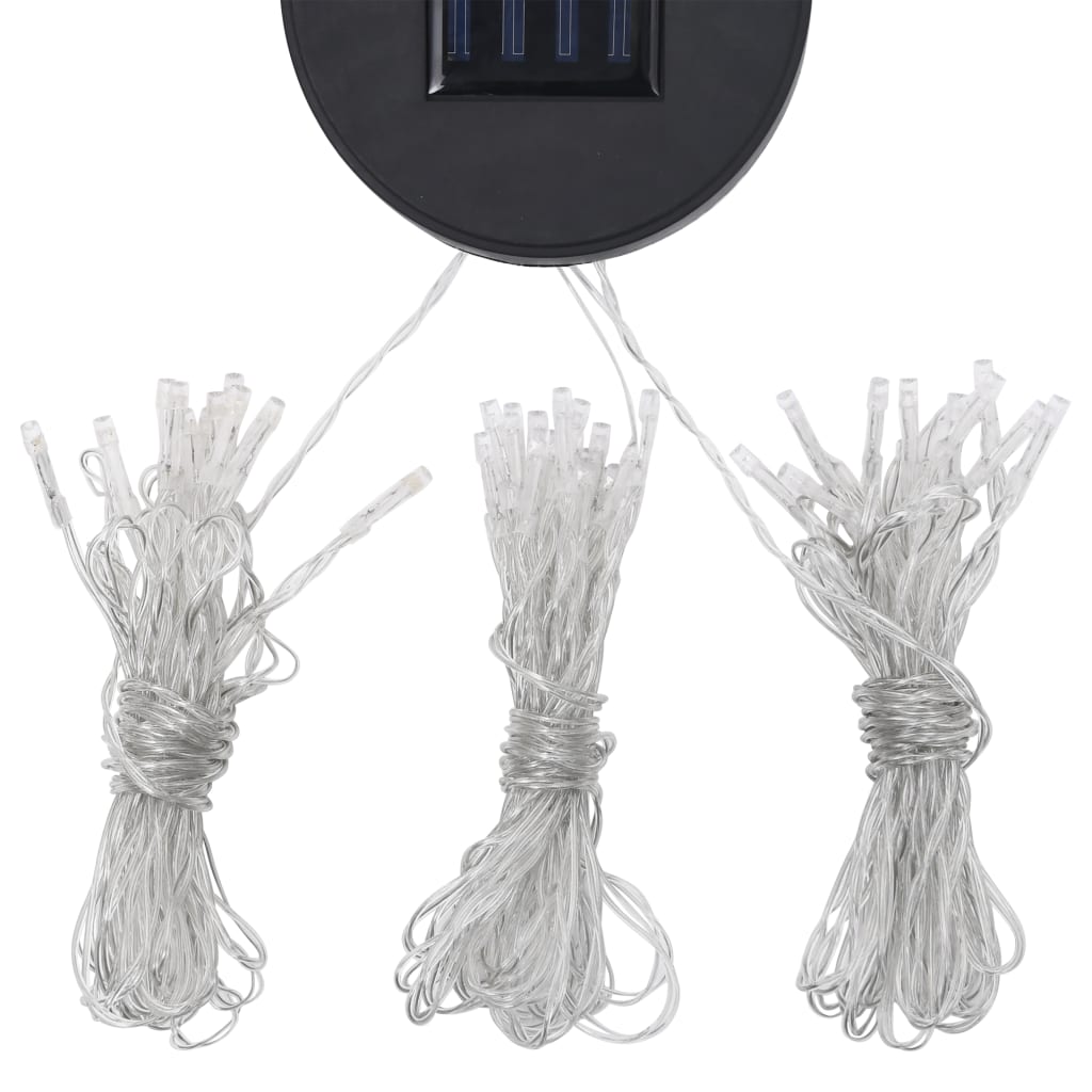 vidaXL Altana z moskitierą i sznurem lampek LED, 3x3x2,73 cm, taupe