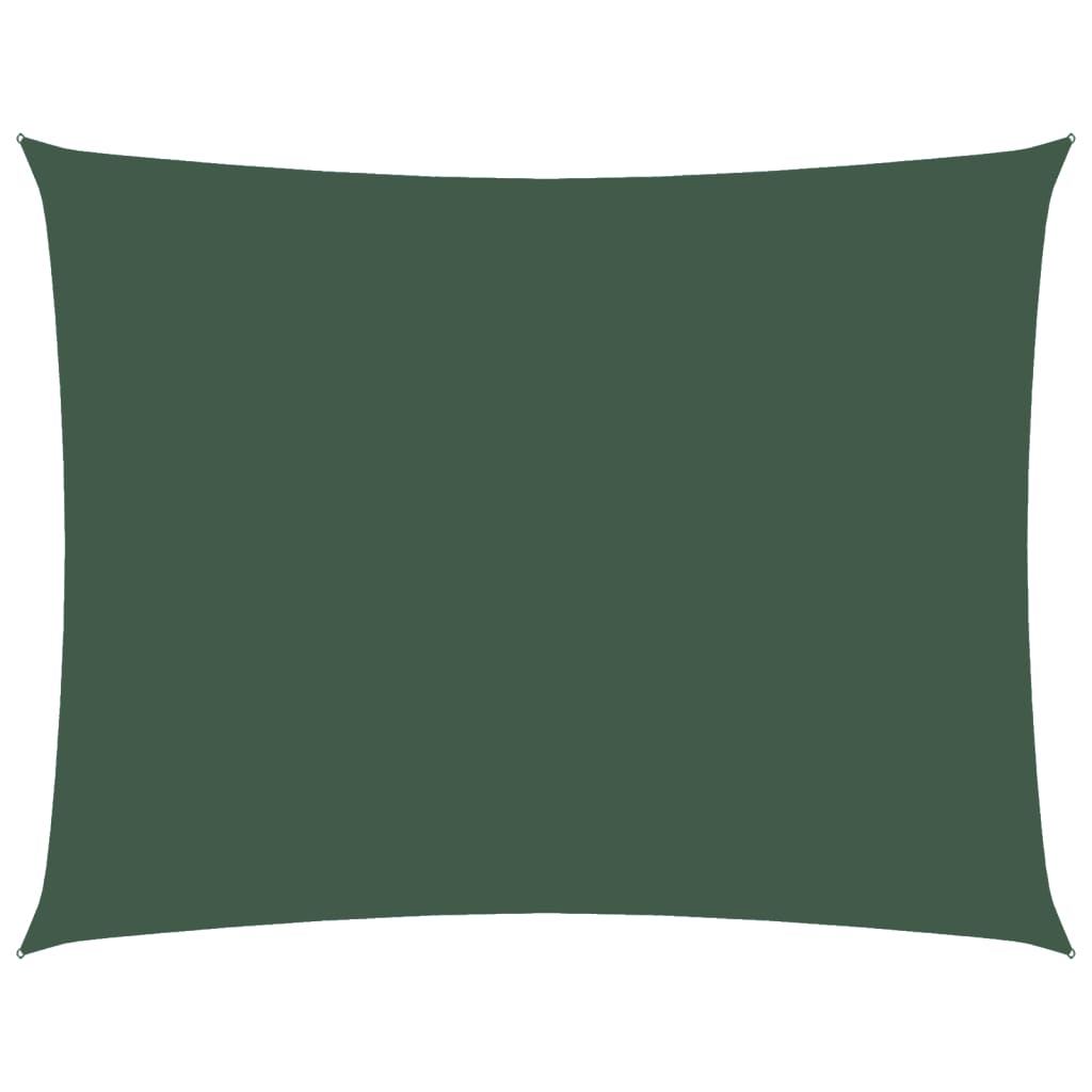 vidaXL Prostokątny żagiel ogrodowy, tkanina Oxford, 2,5x3,5 m, zielony