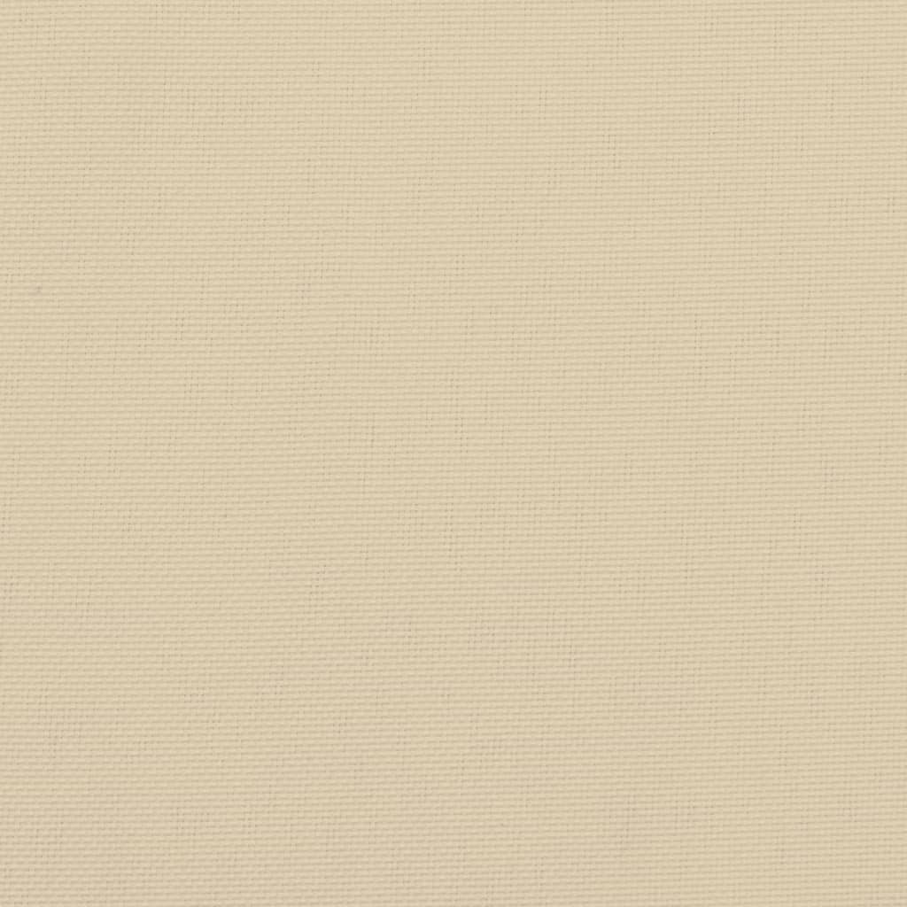 vidaXL Poduszka na paletę, beżowa, 60x61,5x10 cm, tkanina