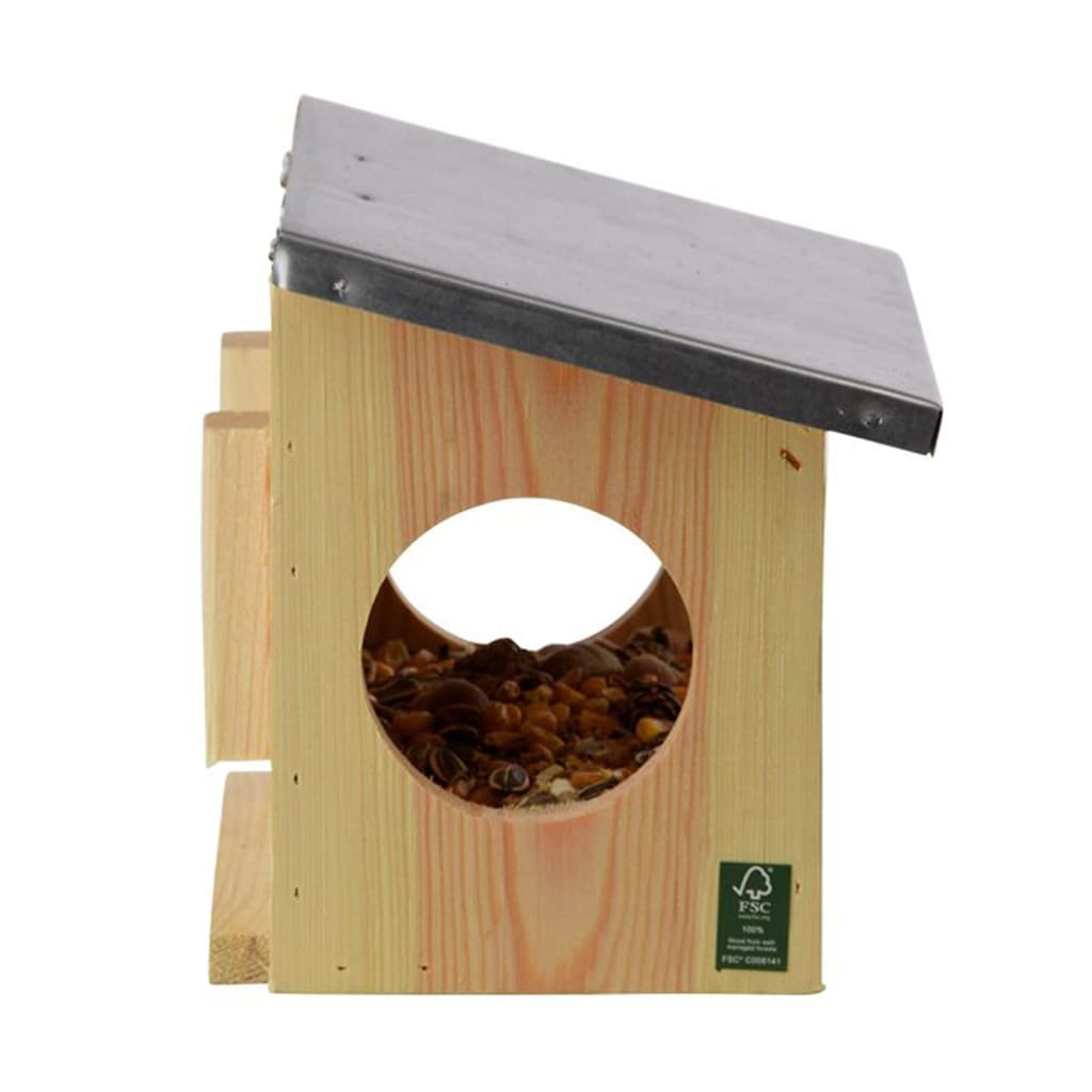Esschert Design Karmnik dla wiewiórek, 25,3x17,6x18,7 cm