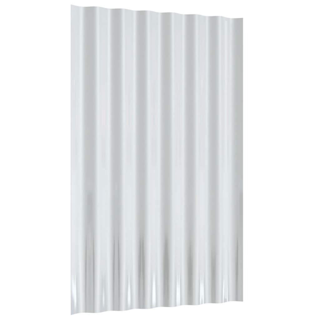 vidaXL Panele dachowe, 36 szt., malowana proszkowo stal, 60x36 cm
