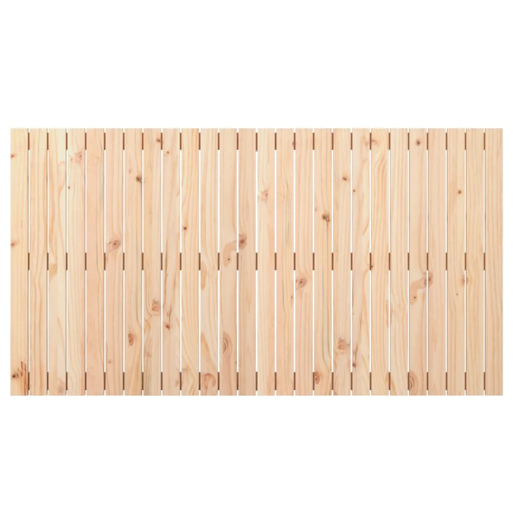 vidaXL Wezgłowie łóżka, 166x3x90 cm, lite drewno sosnowe