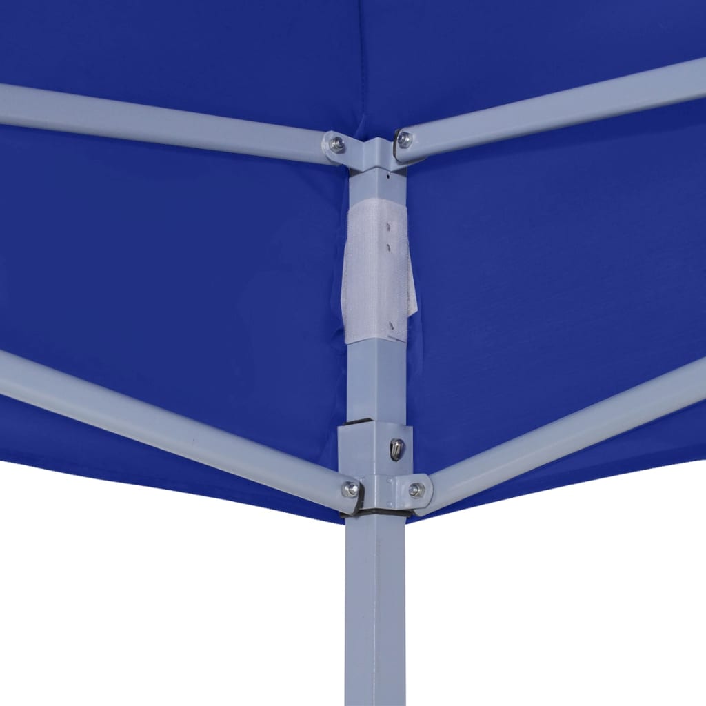 vidaXL Profesjonalny, składany namiot imprezowy 2x2 m, stal, niebieski