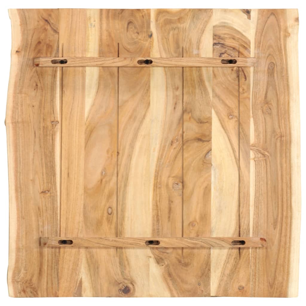 vidaXL Blat, lite drewno akacjowe, 58x(50-60)x2,5 cm