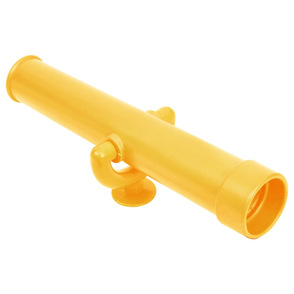 vidaXL Zestaw akcesoriów do wieży do zabaw dla dzieci, żółty