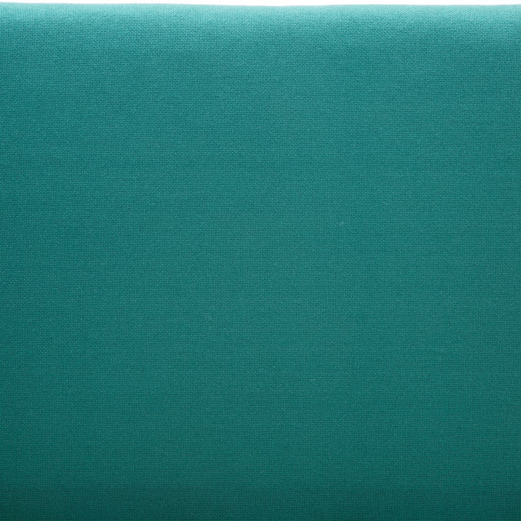vidaXL Rama łóżka dziennego, tapicerowana tkaniną, zielona