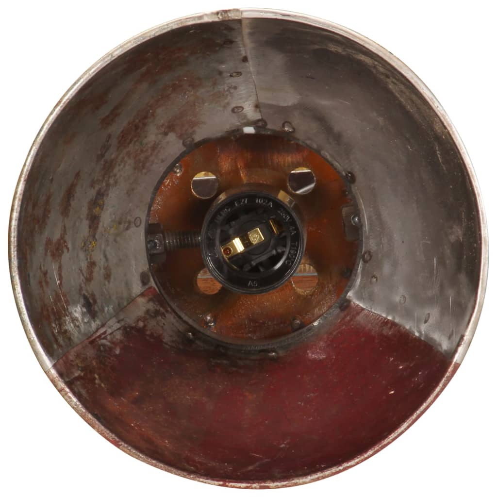 vidaXL Industrialna lampa ścienna, kolorowa, 65x25 cm, E27