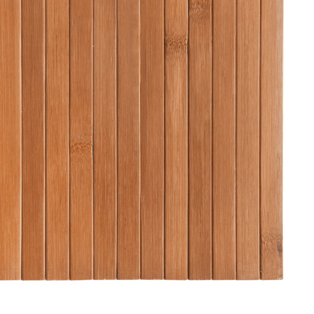 vidaXL Dywan prostokątny, naturalny, 100x200 cm, bambusowy