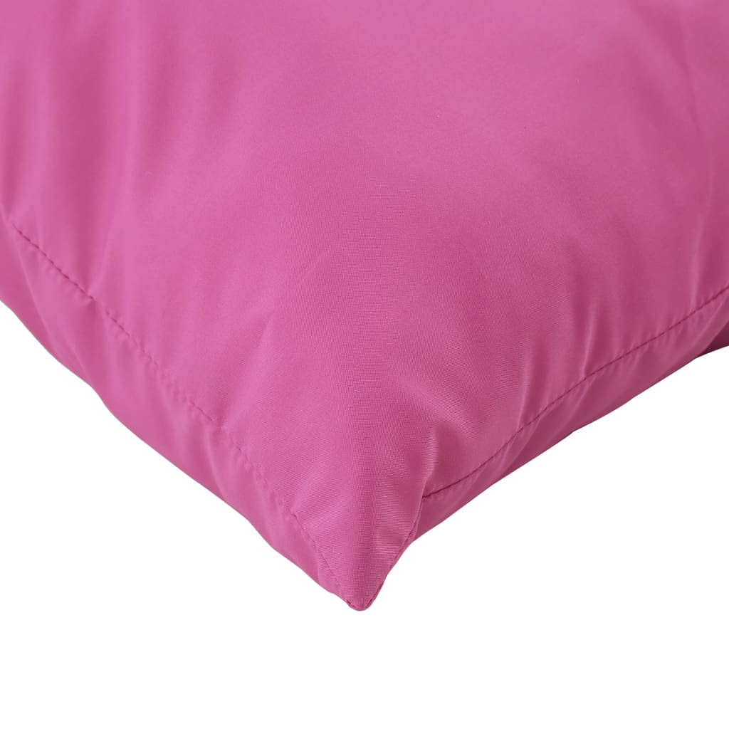 vidaXL Poduszki na palety, 2 szt., różowe, tkanina Oxford