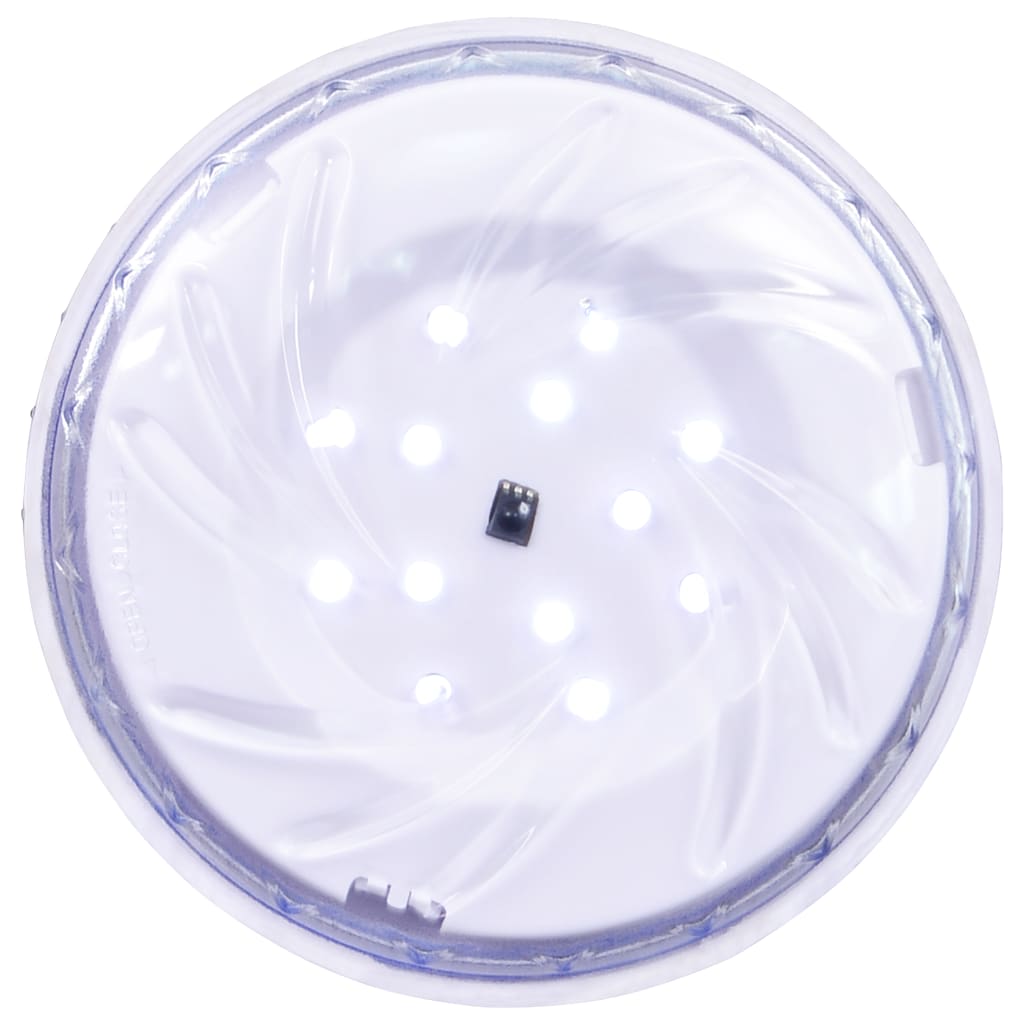 vidaXL Zatapialna lampa basenowa LED z pilotem, biała