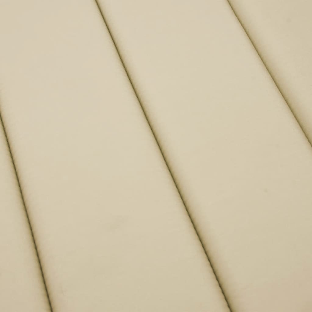 vidaXL Poduszka na leżak, beżowa, 200x60x3 cm, tkanina Oxford