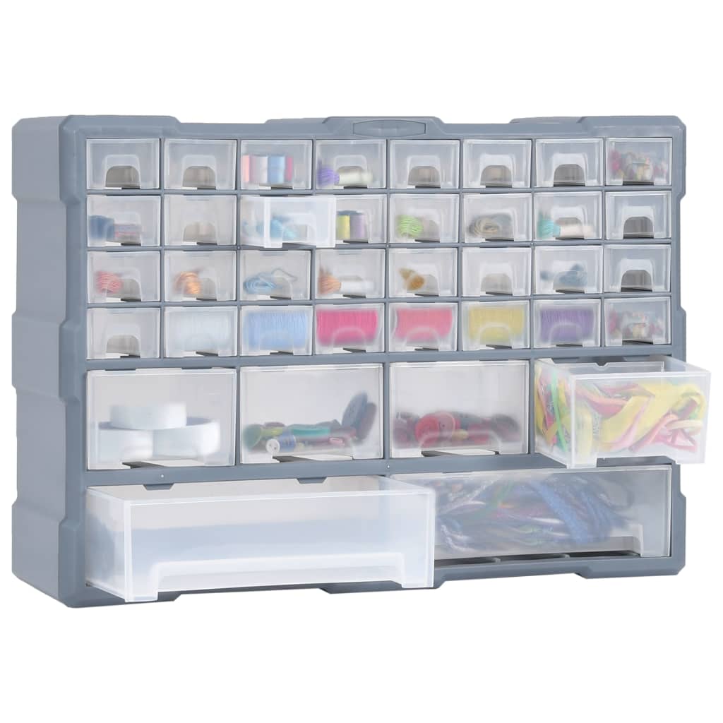 vidaXL Organizer z 40 szufladkami, 52x16x37,5 cm