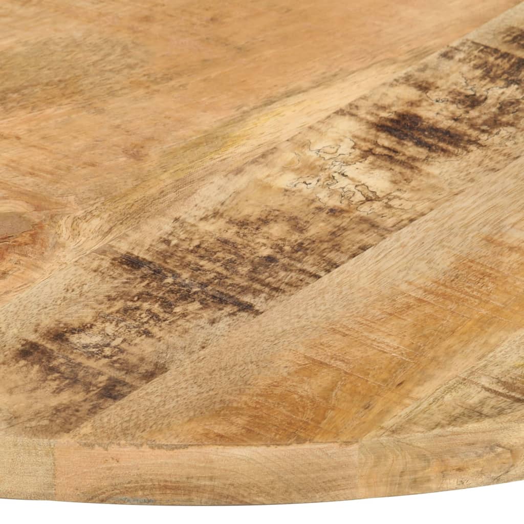 vidaXL Blat stołu, lite drewno mango, okrągły, 25-27 mm, 70 cm