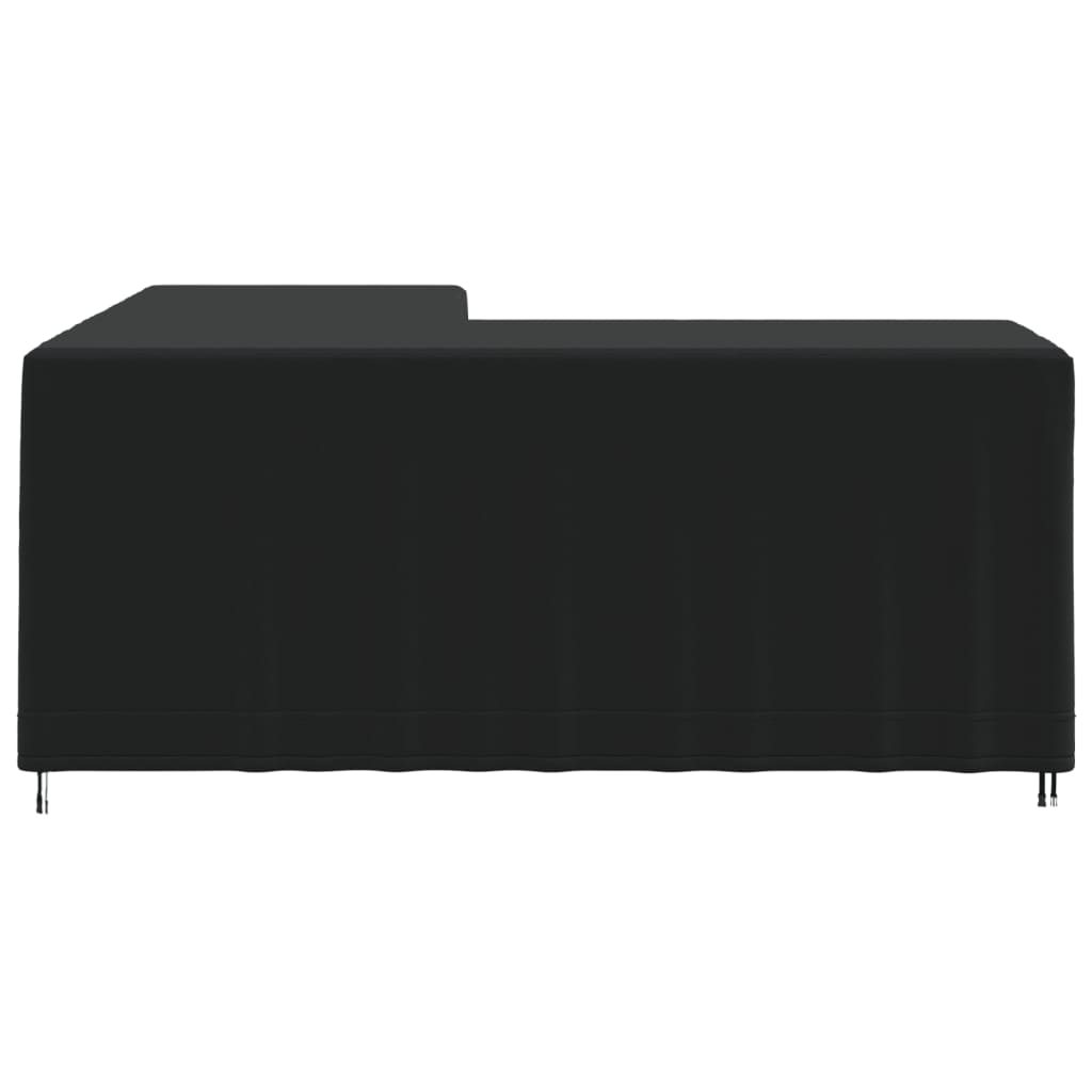 vidaXL Pokrowce na sofę narożną, 2 szt., 215x215x80 cm, Oxford 420D